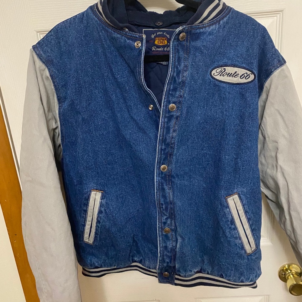 Route 66 thick Jean jacket